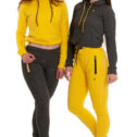 BOS Felpa da donna Cropped, giallo - immagine 6