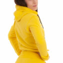 BOS Felpa da donna Cropped, giallo - immagine 2