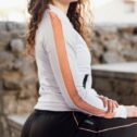 BOS track jacket da donna, bianco - immagine 4