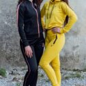 BOS Women's joggers, yellow - Image 5