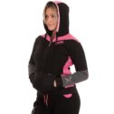 MNX Women's hoodie Revolution, sangria