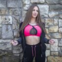 MNX Sport Bra da donna, pink - immagine 6