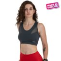 MNX Sport Bra da donna, grigio