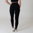 MNX Women's ribbed leggings Asia, black - Image 2