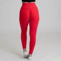 MNX Women's ribbed leggings Asia, red - Image 2