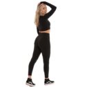 MNX dvodelni seamless set Athena, črna - Image 2