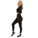 MNX dvodelni seamless set Athena, črna - Image 4
