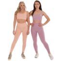 MNX Women's ribbed leggings Aurora, purple - Image 5
