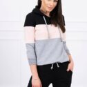 Women's hoodie set, black - Image 5