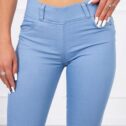 Women's stretch jeans, sky blue - Image 6