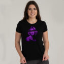 Maglietta da donna F* Society, nero