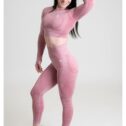 MNX Ženski cropped top Athena, roza - Image 5