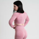 MNX Ženski cropped top Athena, roza - Image 3