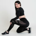 MNX dvodelni seamless set Bellonna, črna - Image 2