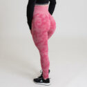 MNX seamless camo leggings da donna Charis, rosso-rosa - immagine 4
