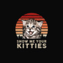 Women's T-shirt Show me your kitties, black - Image 2