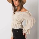 Women's top Barbara, beige - Image 2