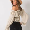 Women's top Barbara, beige - Image 3