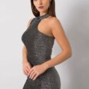 Elegant dress Glitter, silver - Image 3