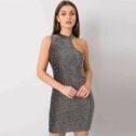 Elegant dress Glitter, silver