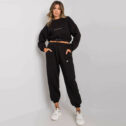 Women's two-piece sportswear set Gina, black