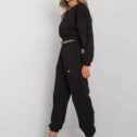 Women's two-piece sportswear set Gina, black - Image 2