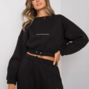 Women's two-piece sportswear set Gina, black - Image 4