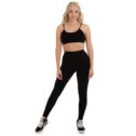 MNX dvodelni seamless set Asia, črna