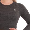 MNX seamless set legice in cropped top Aurora, temno siva - Image 8