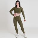 MNX dvodelni seamless set Bellonna, olivno zelena
