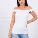 Women's summer top Clara, white