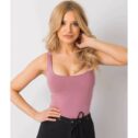 Ženski top brez rokavov Natalie, temna pink