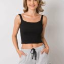 Pantaloncini da donna in cotone Wendy, grigio - immagine 2