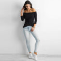 Women's 3/4 sleeve top Jane, black